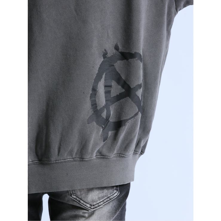 裏毛ピグメント デビルZIPパーカー[品番：TKQJ0021363]｜TAKA-Q MEN