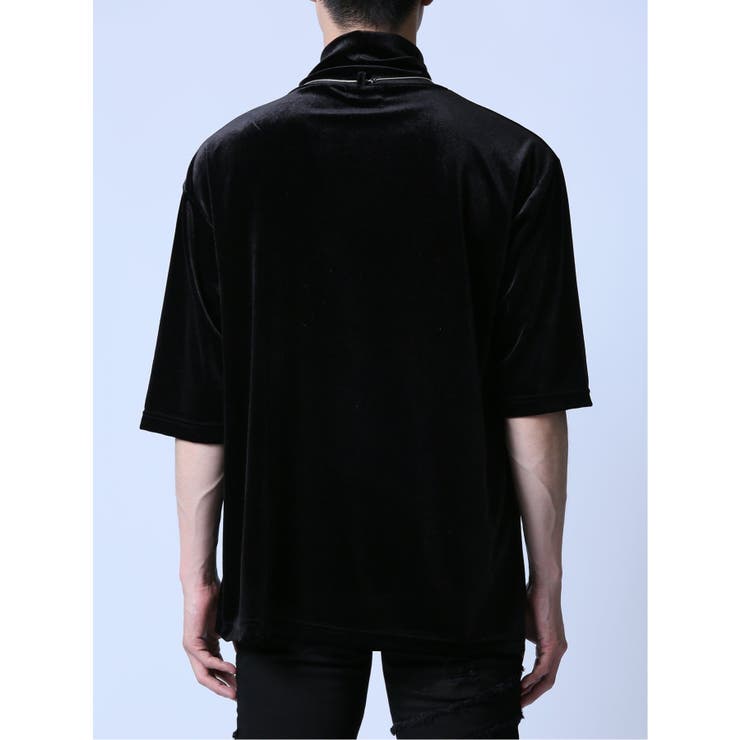 ネックレス付き タートル半袖Tシャツ | TAKA-Q MEN | 詳細画像16 