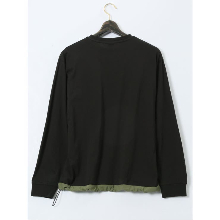 【大きいサイズ】ジェリー/GERRY 胸ポケット付き クルーネック長袖シャツ | TAKA-Q MEN | 詳細画像7 