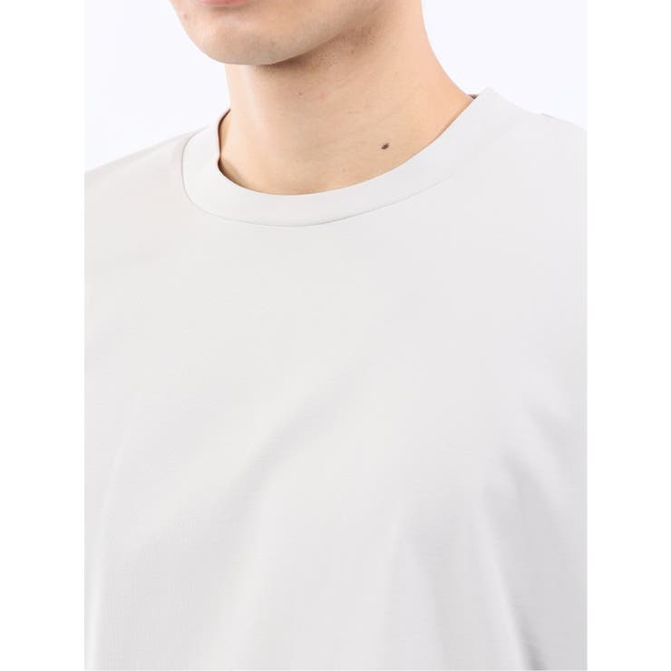 【DRESS T-SHIRT】シルケットスムス スロープネック 長袖Tシャツ | TAKA-Q MEN | 詳細画像19 