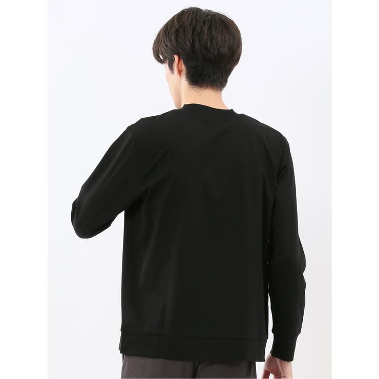 【DRESS T-SHIRT】シルケットスムス スロープネック 長袖Tシャツ | TAKA-Q MEN | 詳細画像22 