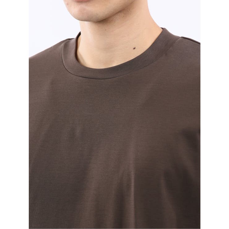 【DRESS T-SHIRT】シルケットスムス スロープネック 長袖Tシャツ | TAKA-Q MEN | 詳細画像38 