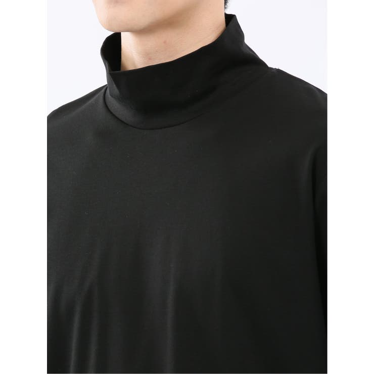 【DRESS T-SHIRT】シルケットスムス ハイネック 長袖Tシャツ | TAKA-Q MEN | 詳細画像18 