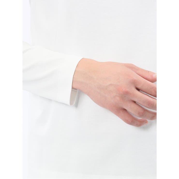 【DRESS T-SHIRT】シルケットスムス ハイネック 長袖Tシャツ | TAKA-Q MEN | 詳細画像20 