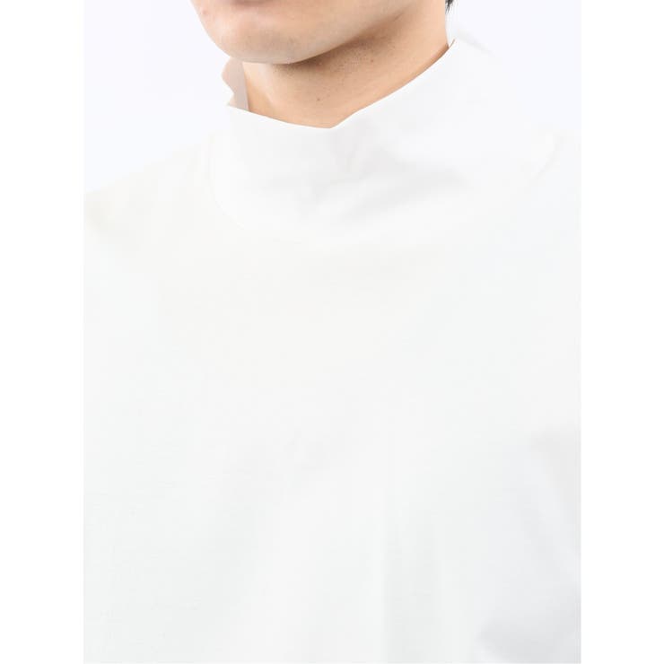 【DRESS T-SHIRT】シルケットスムス ハイネック 長袖Tシャツ | TAKA-Q MEN | 詳細画像9 