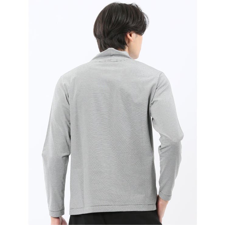 【DRESS T-SHIRT】シルケットスムス ハイネック 長袖Tシャツ | TAKA-Q MEN | 詳細画像3 