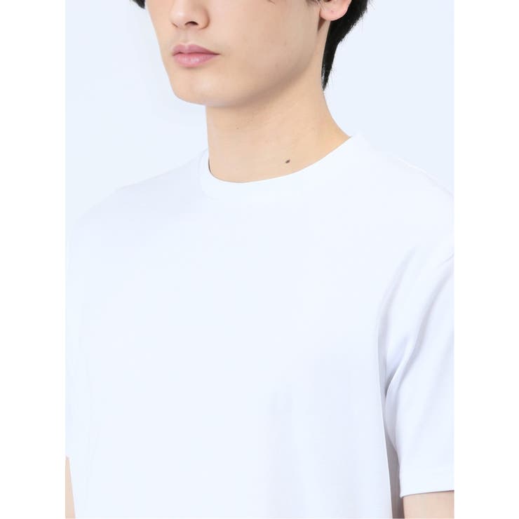 【DRESS T-SHIRT】綿ストレッチ クルーネック半袖Tシャツ | TAKA-Q MEN | 詳細画像20 