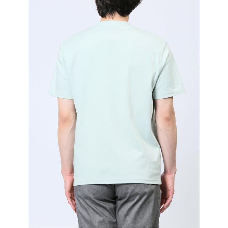 【DRESS T-SHIRT】綿ストレッチ クルーネック半袖Tシャツ | TAKA-Q MEN | 詳細画像7 