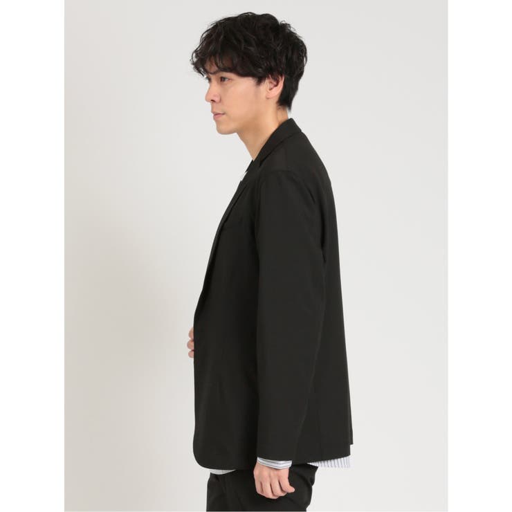 WISH STYLE 1ボタンジャケット(セットアップ可能)[品番：TKQJ0018114