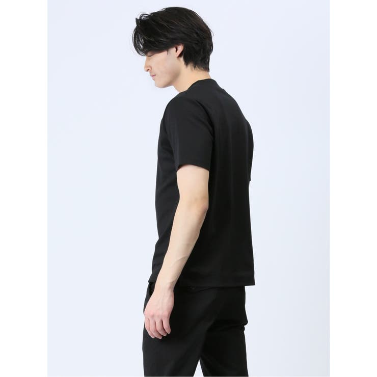 【DRESS T-SHIRT】綿ストレッチ クルーネック半袖Tシャツ | TAKA-Q MEN | 詳細画像30 