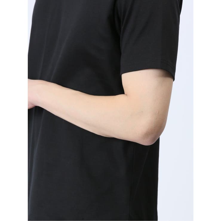 【DRESS T-SHIRT】綿ストレッチ クルーネック半袖Tシャツ | TAKA-Q MEN | 詳細画像37 