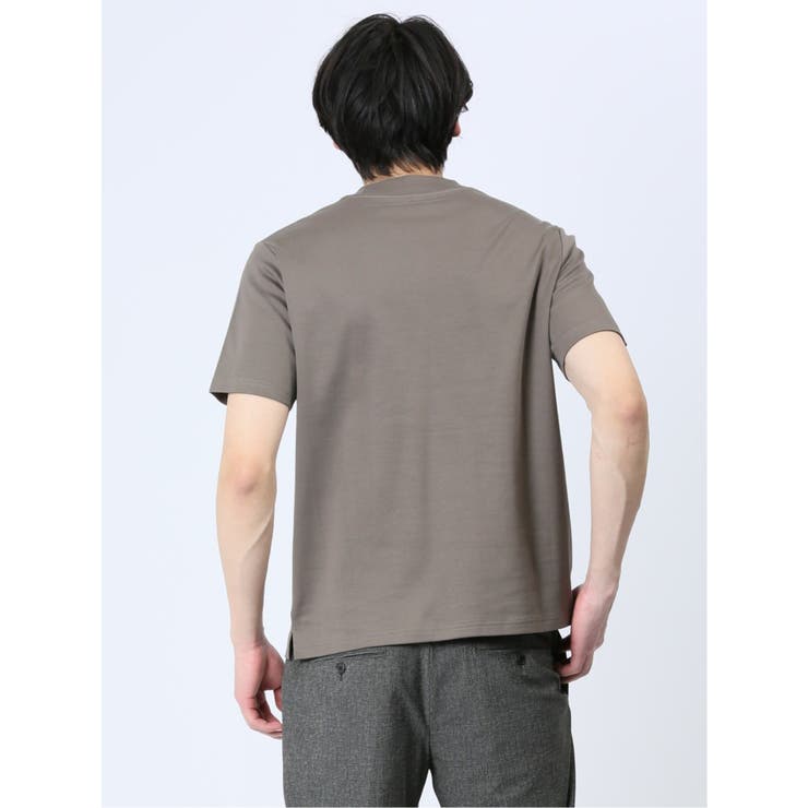【DRESS T-SHIRT】綿ストレッチ クルーネック半袖Tシャツ | TAKA-Q MEN | 詳細画像40 