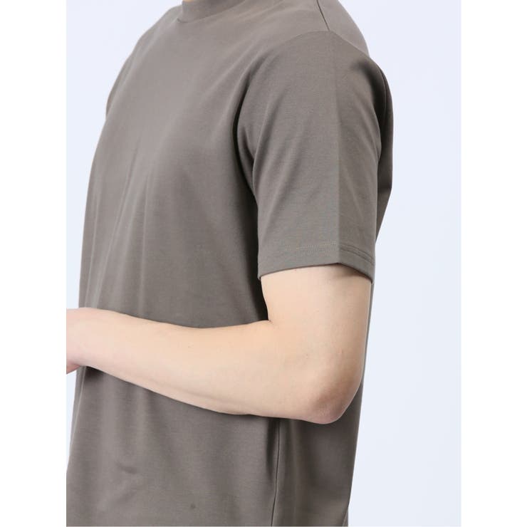 【DRESS T-SHIRT】綿ストレッチ クルーネック半袖Tシャツ | TAKA-Q MEN | 詳細画像46 