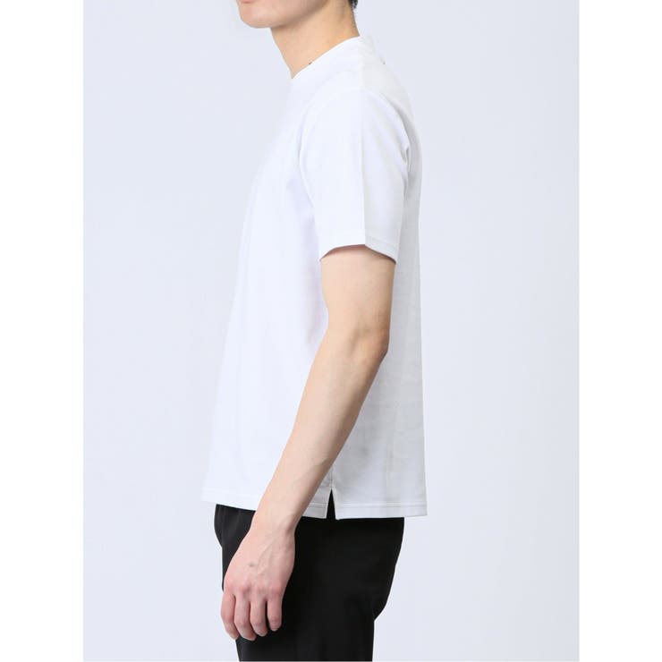 【DRESS T-SHIRT】綿ストレッチ クルーネック半袖Tシャツ | TAKA-Q MEN | 詳細画像8 