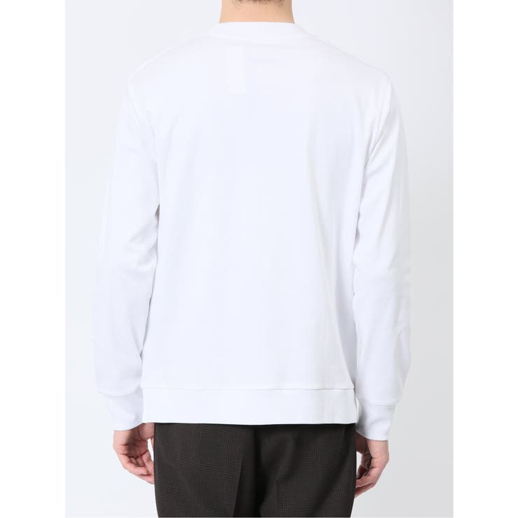 【DRESS T-SHIRT】綿ストレッチ モックネック長袖Tシャツ | TAKA-Q MEN | 詳細画像22 