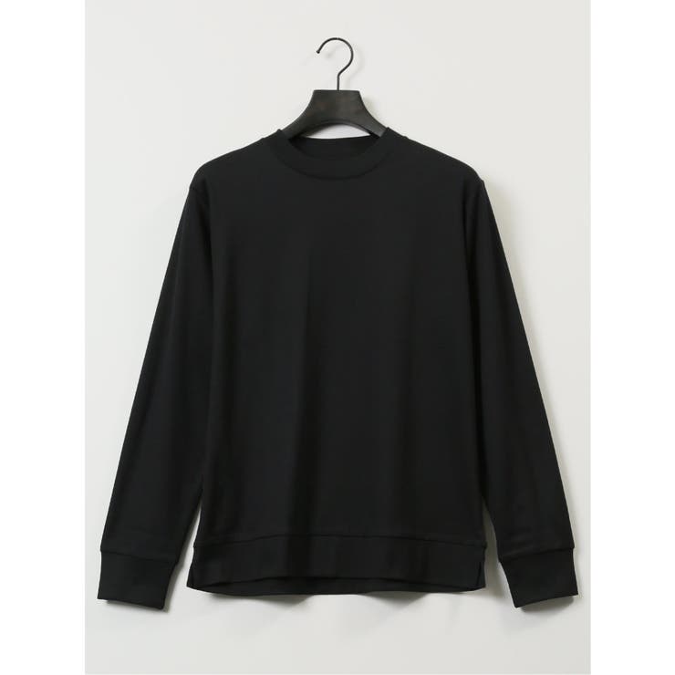 【DRESS T-SHIRT】綿ストレッチ モックネック長袖Tシャツ | TAKA-Q MEN | 詳細画像39 