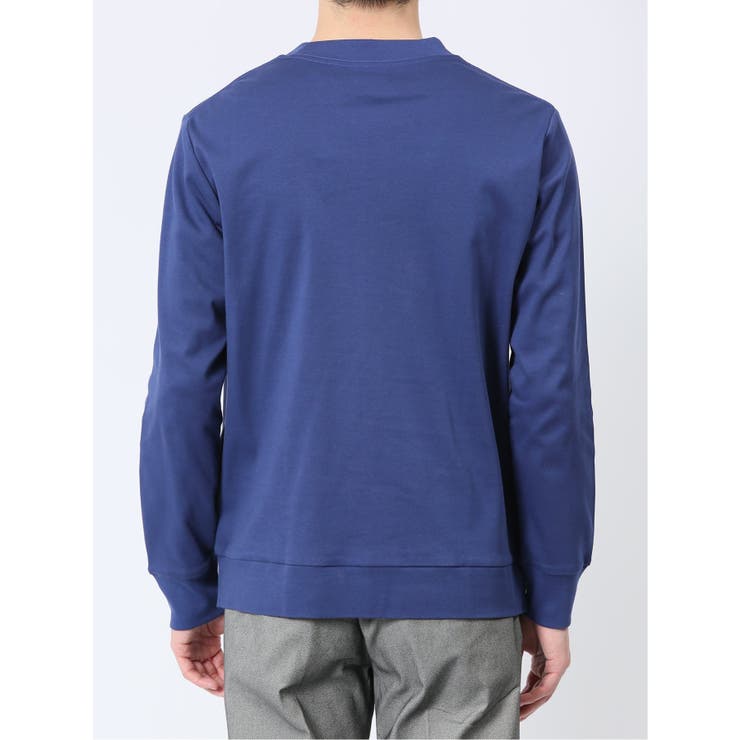 【DRESS T-SHIRT】綿ストレッチ モックネック長袖Tシャツ | TAKA-Q MEN | 詳細画像64 