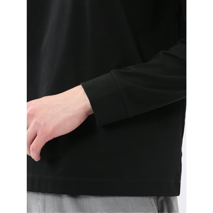 【DRESS T-SHIRT】シルケットスムス スロープネック 長袖Tシャツ | TAKA-Q MEN | 詳細画像28 
