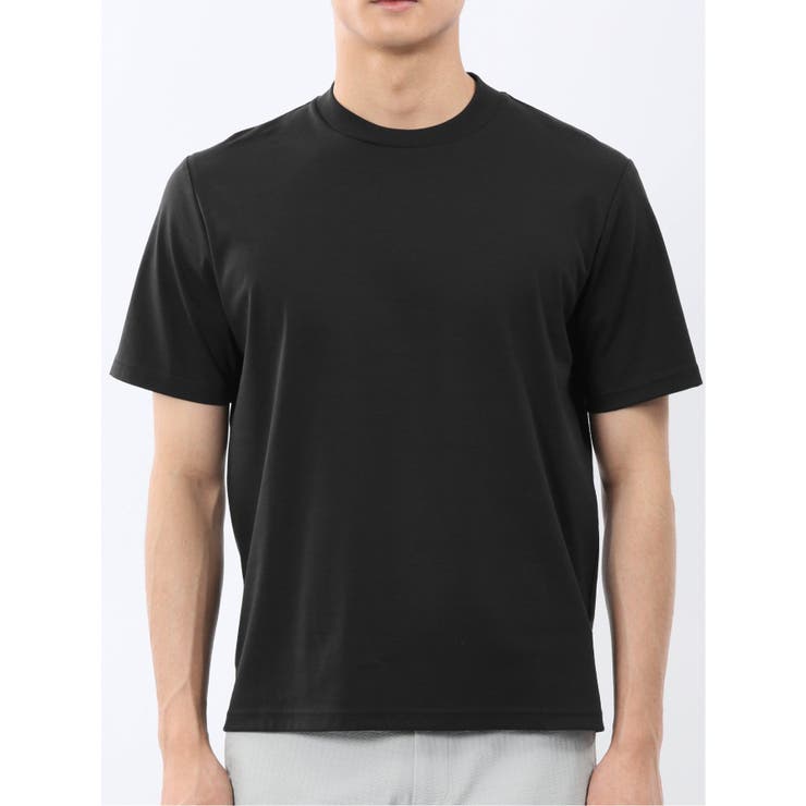 【DRESS T-SHIRT】シルケットスムス スロープネック 半袖Tシャツ | TAKA-Q MEN | 詳細画像27 