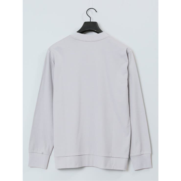 【DRESS T-SHIRT】綿ストレッチ クルーネック長袖Tシャツ | TAKA-Q MEN | 詳細画像13 