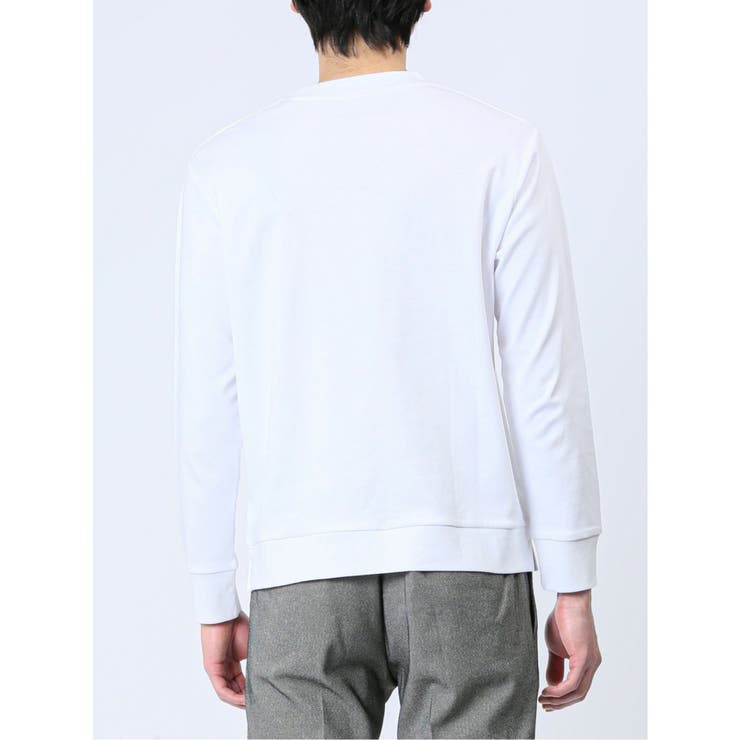 【DRESS T-SHIRT】綿ストレッチ クルーネック長袖Tシャツ | TAKA-Q MEN | 詳細画像21 