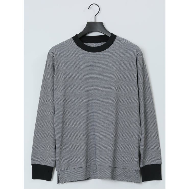 【DRESS T-SHIRT】綿ストレッチ クルーネック長袖Tシャツ | TAKA-Q MEN | 詳細画像37 