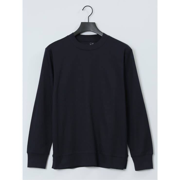 【DRESS T-SHIRT】綿ストレッチ クルーネック長袖Tシャツ | TAKA-Q MEN | 詳細画像47 