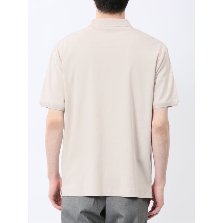 ストレッチ ニット衿 半袖ポロシャツ | TAKA-Q MEN | 詳細画像28 