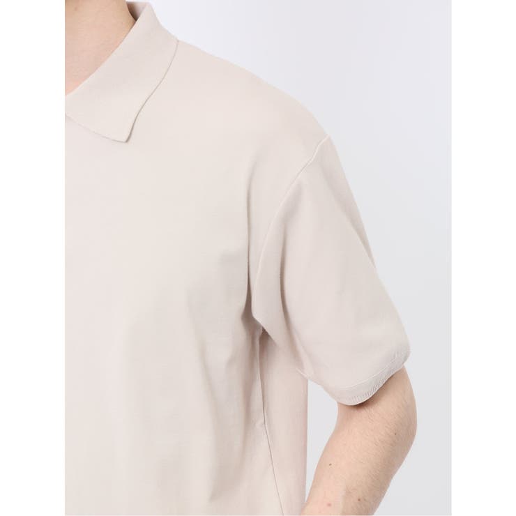 ストレッチ ニット衿 半袖ポロシャツ | TAKA-Q MEN | 詳細画像30 