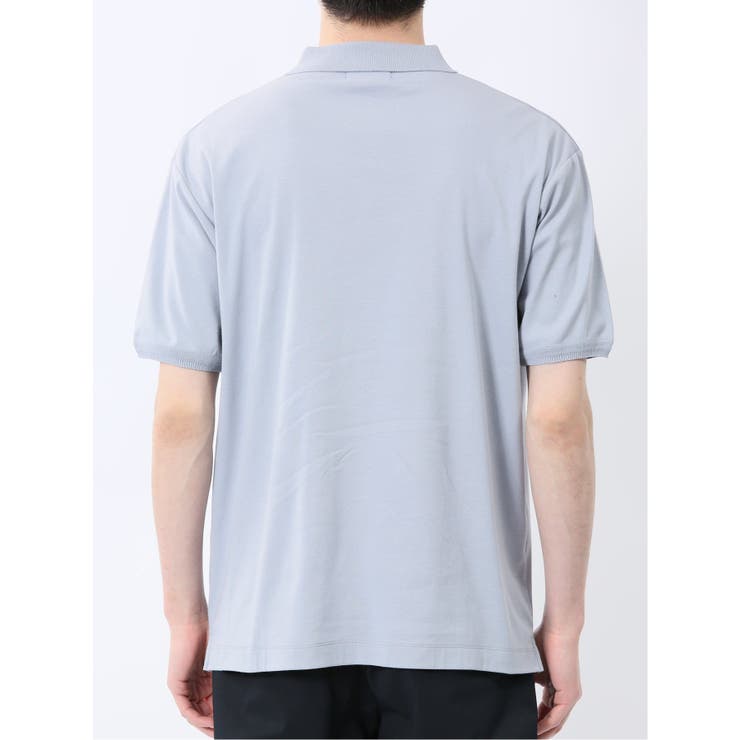 ストレッチ ニット衿 半袖ポロシャツ | TAKA-Q MEN | 詳細画像38 