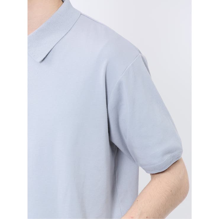 ストレッチ ニット衿 半袖ポロシャツ | TAKA-Q MEN | 詳細画像40 