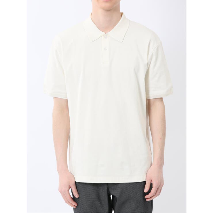 ストレッチ ニット衿 半袖ポロシャツ | TAKA-Q MEN | 詳細画像6 