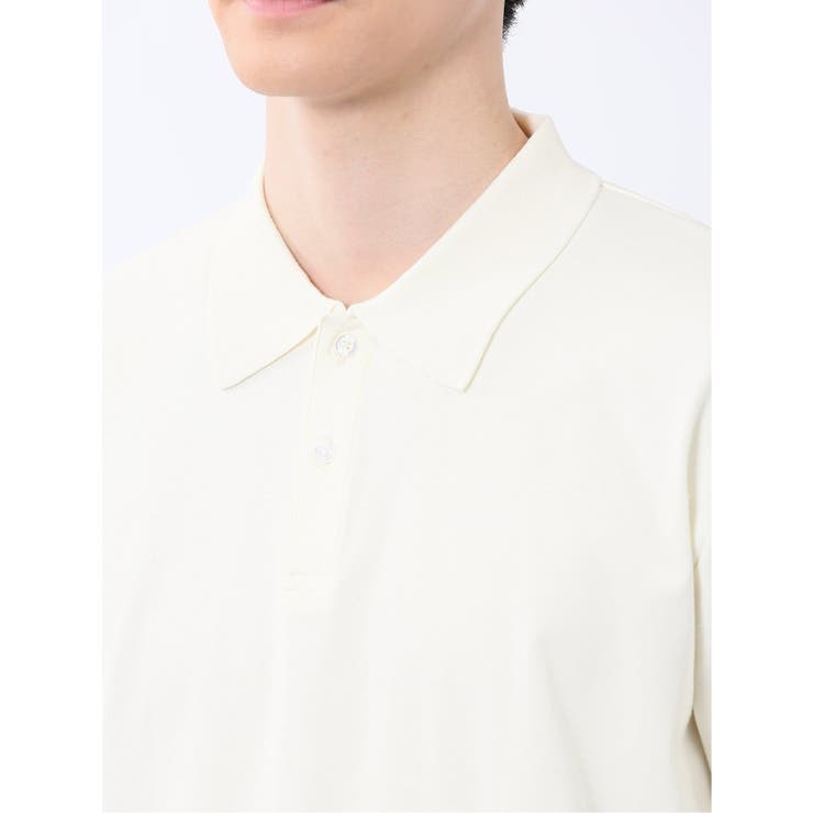 ストレッチ ニット衿 半袖ポロシャツ | TAKA-Q MEN | 詳細画像9 