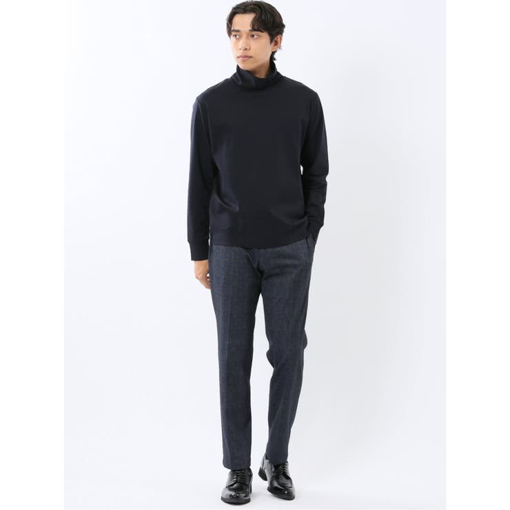 【DRESS T-SHIRT】シルケットスムス タートルネック 長袖Tシャツ | TAKA-Q MEN | 詳細画像32 