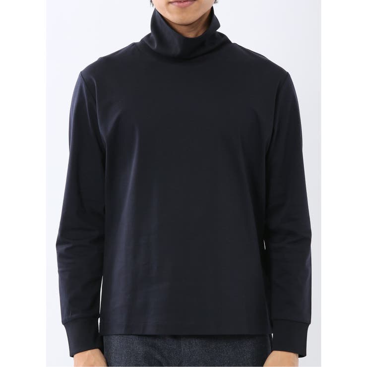 【DRESS T-SHIRT】シルケットスムス タートルネック 長袖Tシャツ | TAKA-Q MEN | 詳細画像33 