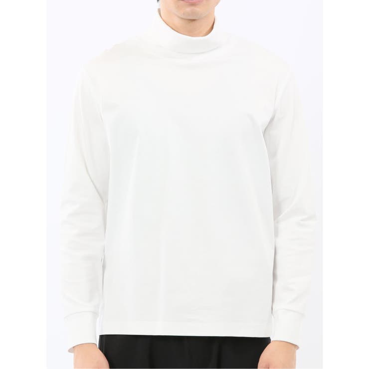 【DRESS T-SHIRT】シルケットスムス タートルネック 長袖Tシャツ | TAKA-Q MEN | 詳細画像6 