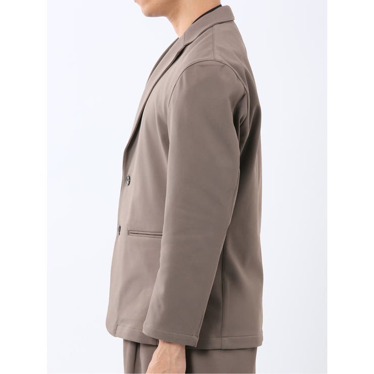 カットツイル 2ボタンテーラードジャケット(セットアップ可能) | TAKA-Q MEN | 詳細画像16 