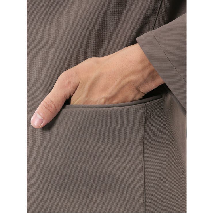 カットツイル 2ボタンテーラードジャケット(セットアップ可能) | TAKA-Q MEN | 詳細画像19 