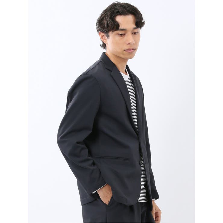 カットツイル 2ボタンテーラードジャケット(セットアップ可能) | TAKA-Q MEN | 詳細画像22 