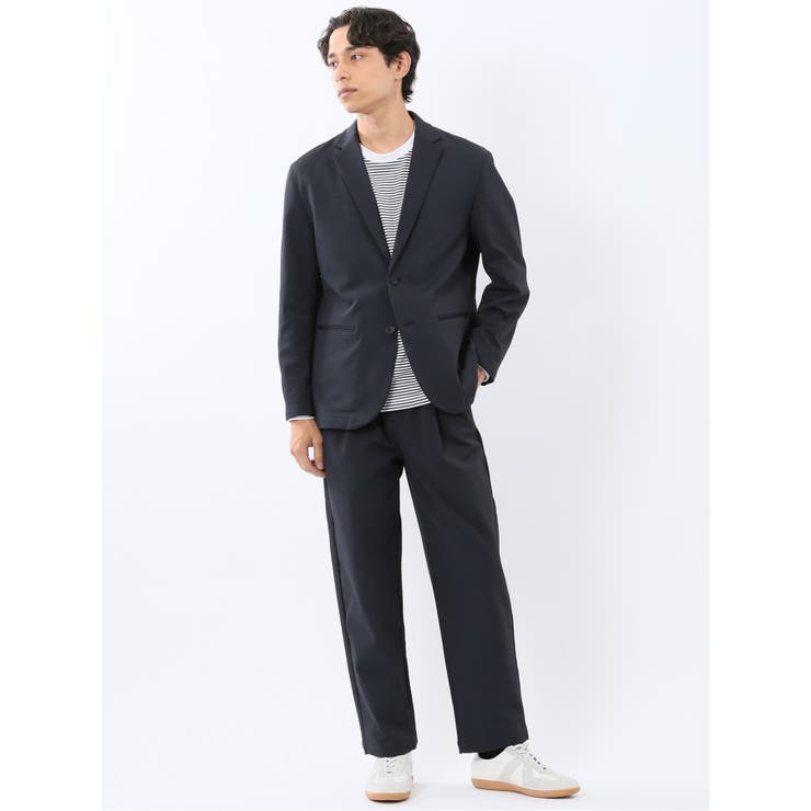 カットツイル 2ボタンテーラードジャケット(セットアップ可能) | TAKA-Q MEN | 詳細画像23 