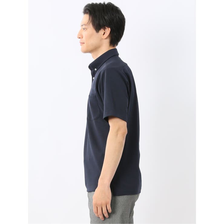 Biz フィールドセンサー ボタンダウン半袖 ビズポロ | TAKA-Q MEN | 詳細画像25 