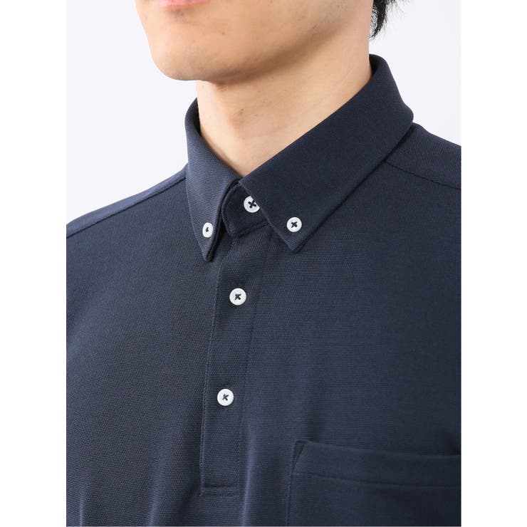 Biz フィールドセンサー ボタンダウン半袖 ビズポロ | TAKA-Q MEN | 詳細画像31 