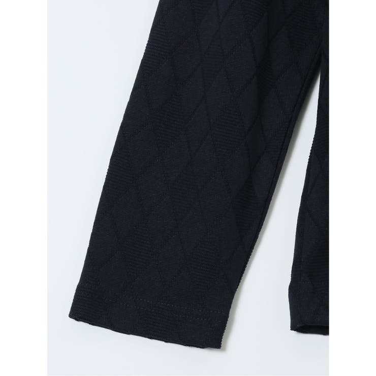 アーガイルジャガード クルーネック長袖Tシャツ | TAKA-Q MEN | 詳細画像27 