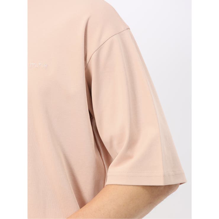 綿100% ロゴ刺繍 クルーネック半袖Tシャツ | TAKA-Q MEN | 詳細画像30 