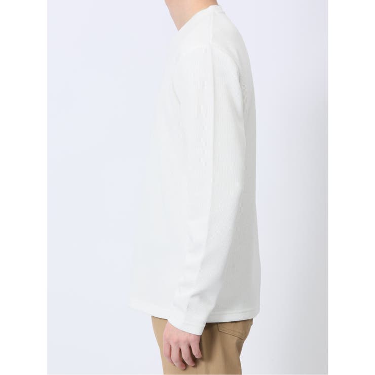 ストレッチ ダブルフェイス Vネックニットソー | TAKA-Q MEN | 詳細画像6 