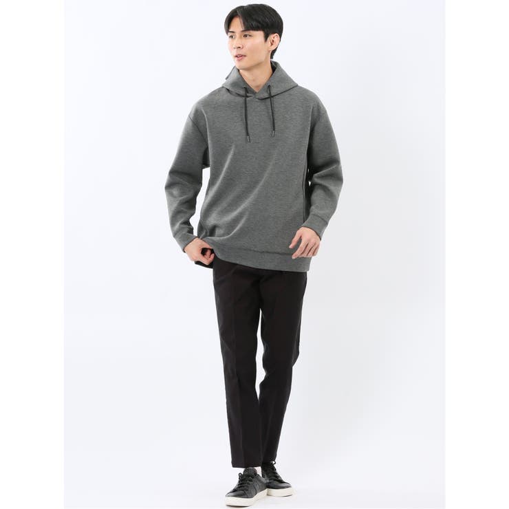 ストレッチ ソフトダンボール 長袖プルパーカー | TAKA-Q MEN | 詳細画像5 