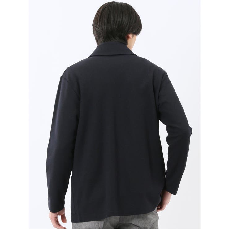 綿混鹿の子 ショールカーディガン | TAKA-Q MEN | 詳細画像17 