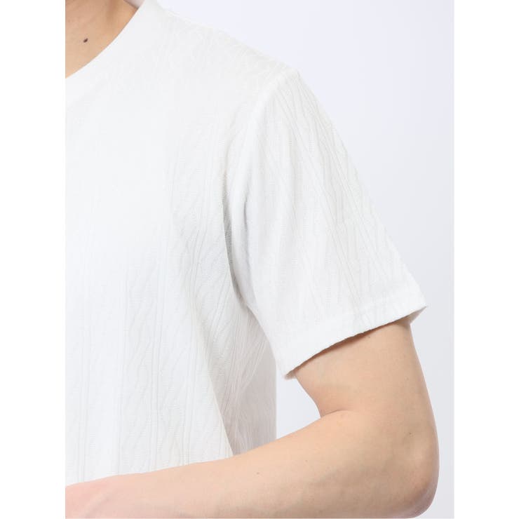 リンクスケーブル Vネック半袖Tシャツ | TAKA-Q MEN | 詳細画像10 
