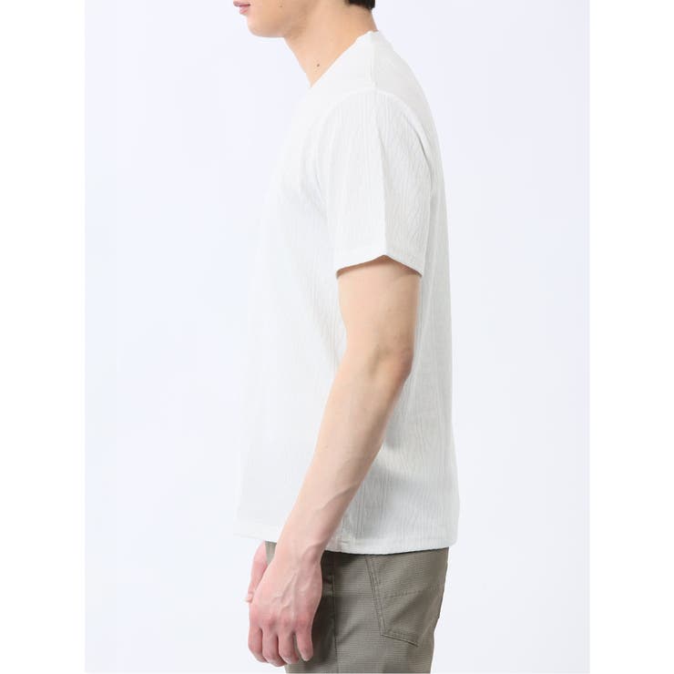 リンクスケーブル Vネック半袖Tシャツ | TAKA-Q MEN | 詳細画像7 