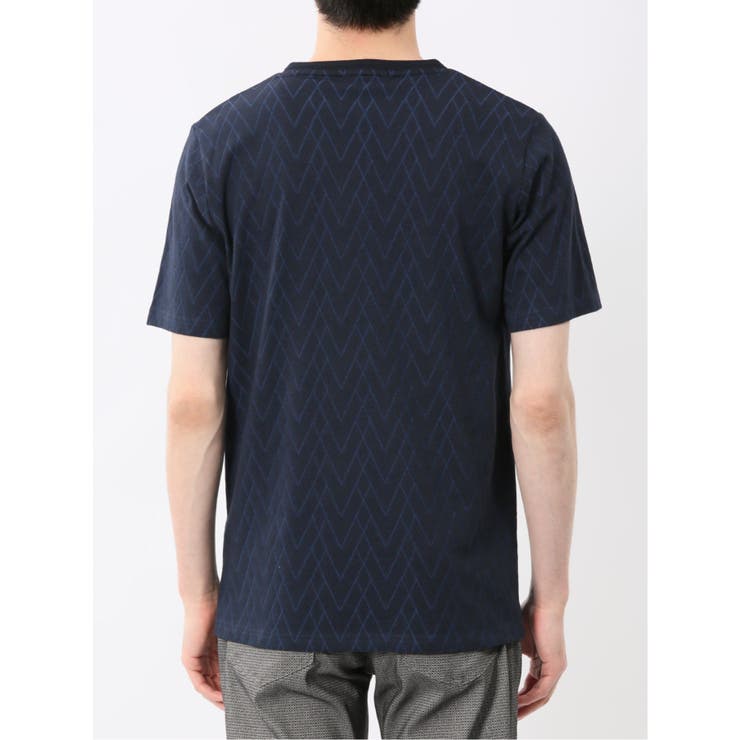 プレーティングジャガード Vネック半袖Tシャツ | TAKA-Q MEN | 詳細画像20 